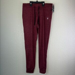 Born Primitive heather red workout joggers size medium size large NWT